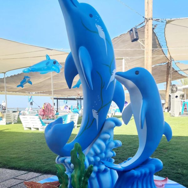 WhatsApp Image 2023 07 30 at 20.40.10 600x600 - פסל דולפין גדול מק"ט 43